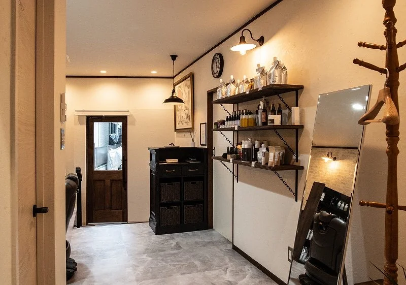 Hair & Spa Fermata の店内