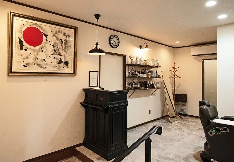 Hair & Spa Fermata の店内
