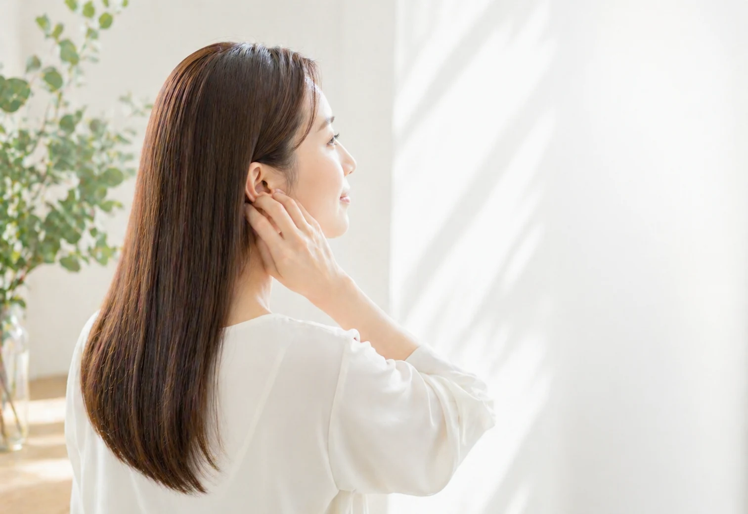 健やかでまとまりのある髪